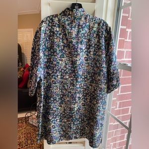 Robert Stock Vintage Silk Shirt